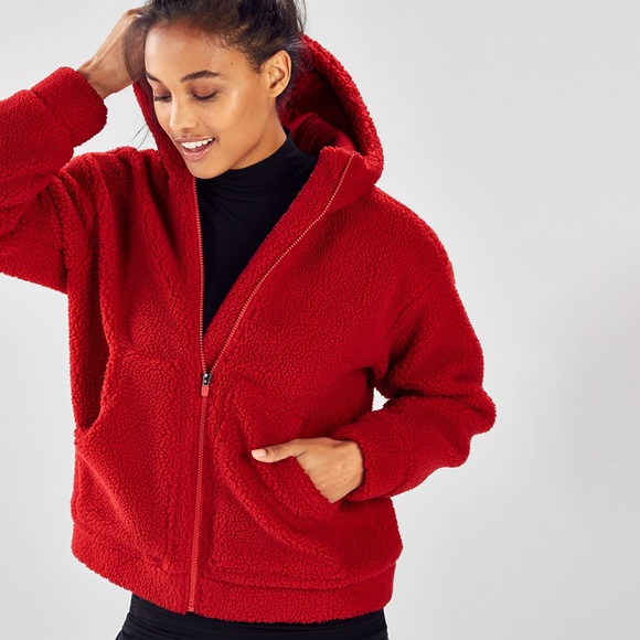 Fabletics Teddy Jacket - Picture 1 of 5